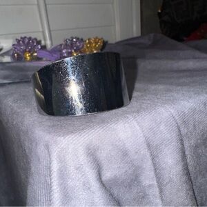 Milor Stainless steel Silver Cuff Bracelet made in‎ Italy